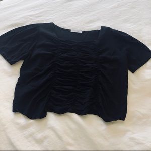 Black Crop Top